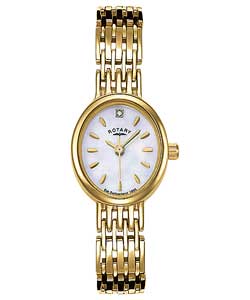 Rotary Ladies Gold Bracelet Watch