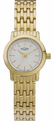 Rotary Ladies Gold Plated Bracelet Watch