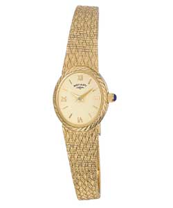 Rotary Ladies Gold Plated Quartz Watch
