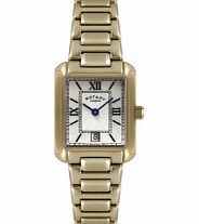 Rotary Ladies Gold Plated Watch