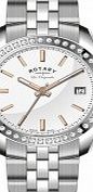 Rotary Ladies Lausanne Silver Steel Bracelet Watch