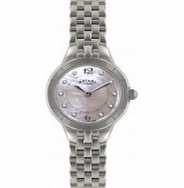 Rotary Ladies Silver Steel Bracelet Watch