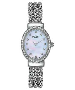 Rotary Ladies Sterling Silver Bracelet Watch