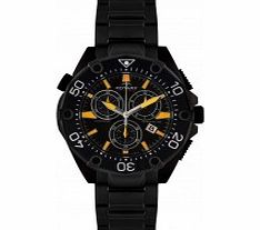 Rotary Mens Aquaspeed Chronograph Black Watch