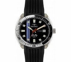 Rotary Mens Black Aquaspeed Automatic Watch