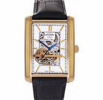 Rotary Mens Les Originales Automatic Black Watch