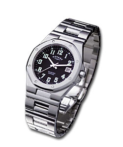 Rotary Stainless Steel Quartz Bracelet Watch