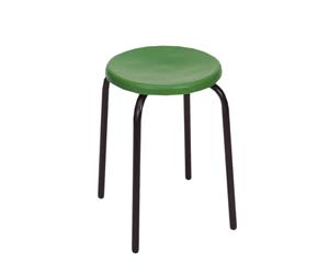 Round poly stool