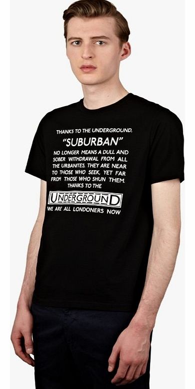 Mens Black Suburban T-Shirt rnd1902blkxl