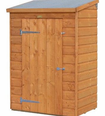 Rowlinson Mini Wooden Store Small Outside Storage Unit with Shiplap Cladding