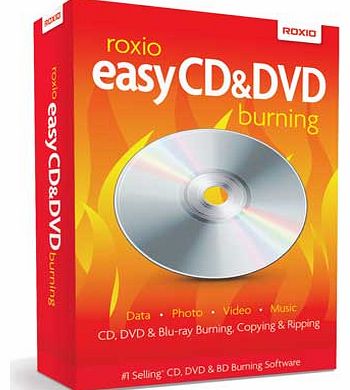 Roxio Easy CD and DVD Burning PC Software