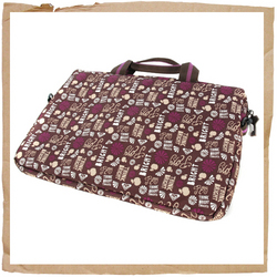 Roxy Be The Girl Laptop Case Brown
