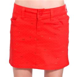 roxy Girls Ceyenne Pepper Skirt - Fire Red