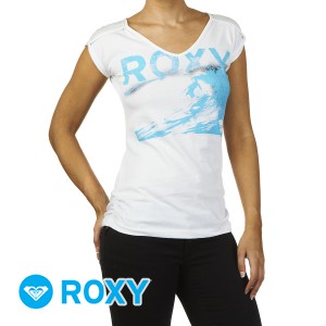 T-Shirts - Roxy Catwalk Green T-Shirt -