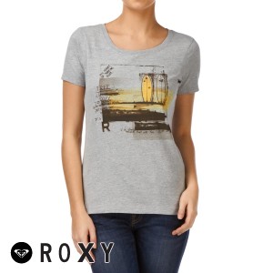 T-Shirts - Roxy Ocean Land T-Shirt - Light