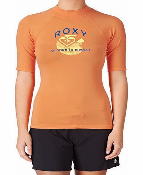 Roxy Womens Roxy Activated Short Sleeve Rash Vest -