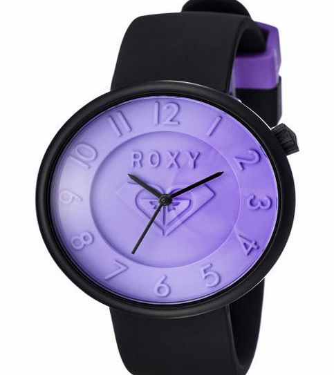 Roxy Womens Roxy Fun Heart Watch - Black/purple