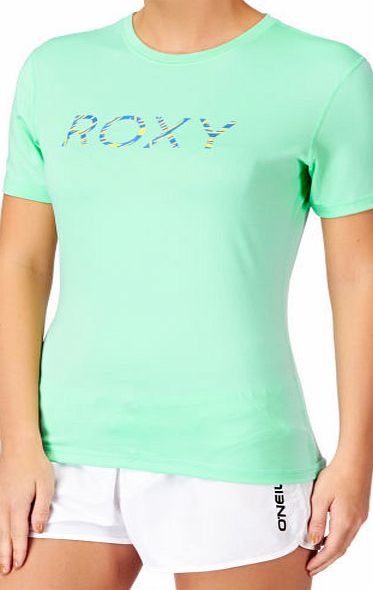 Roxy Womens Roxy Palms Away Short Sleeve Rash Vest -