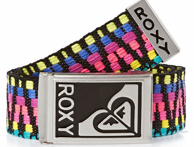 Roxy Womens Roxy Secret Spot Webbing Belt - True Black