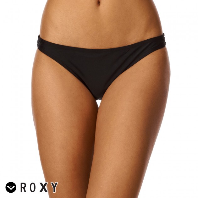 Roxy Womens Roxy Solid Scooter Bikini Bottom - True