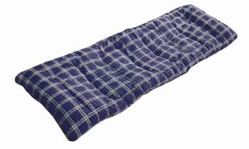 Royal Blue Check Sleeping Bag - 60oz