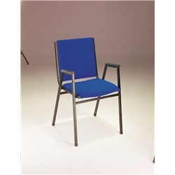 Blue Galaxy Multi Purpose Stacking Chair.