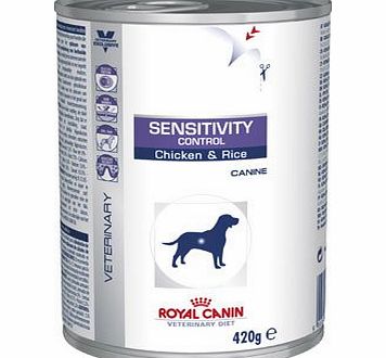 Royal Canin Veterinary Diet Dog Sensitivity Control au poulet 12x420g