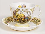 Royal Doulton Boxed Teacup & Saucer Spring