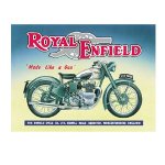 Royal Enfield tribute plaque