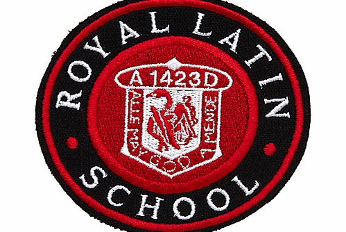 Royal Latin School Unisex Blazer Badge, Red Multi