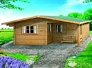 log cabin: Hexagonal - Roof Shingles