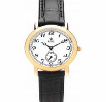 Royal London Ladies Classic Black and Gold Watch