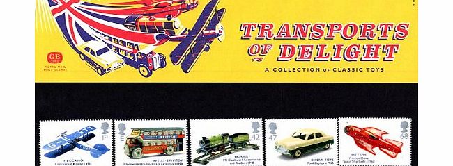 Royal Mail 2003 Transports Of Delight-A Collection of Classic Toys Presentation Pack No:351
