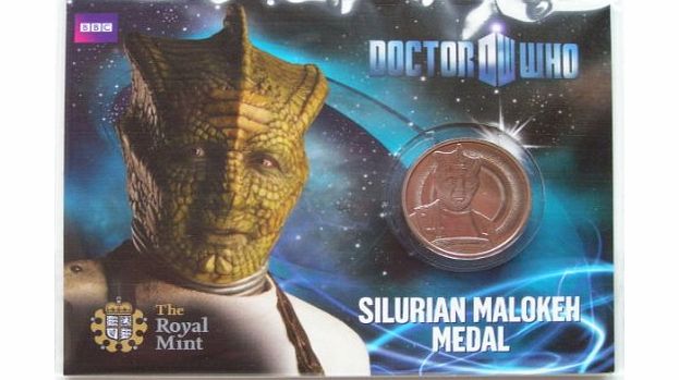 Royal Mint Doctor Who Collectables: BU Medal - Silurian Malokeh