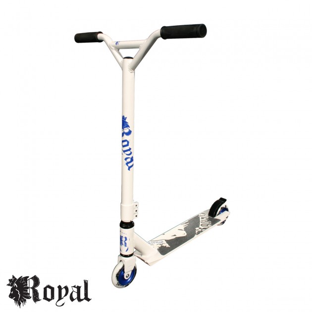Royal Scooters Royal Guard A-Core Scooter - White/Blue