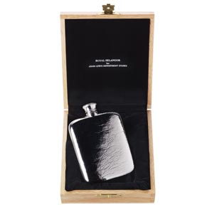 Royal Selangor Hip Flask, Pewter