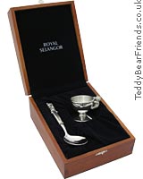 Royal Selangor Pewter Spoon and Egg Cup