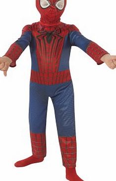Rubies AMAZING SPIDER-MAN 2 CLASSIC Costume Medium 5/6 years Old Marvel Fancy Dress