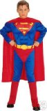 Rubies Boys Fancy Dress Superman Hero Muscle Chest Costume Med