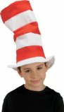 Rubies Cat in the Hat - Red and white striped Hat - Child