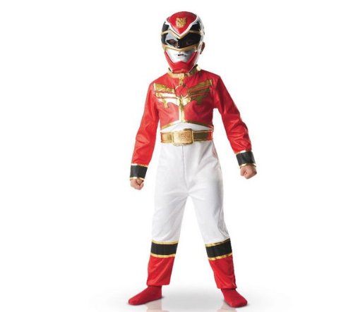 Megaforce red power ranger costume. Medium 5-6 years. Jumpsuit and mask.