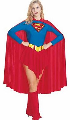 DC Justice League Supergirl Costume - Size 10-12