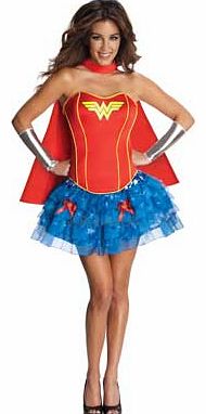 DC Justice League Wonder Woman Corset Costume -