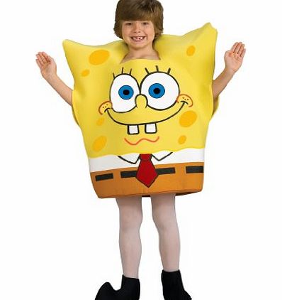 RUBIES ES Spongebob Square Pants - Nickelodeon - Childrens Fancy Dress Costume - Medium - 132cm