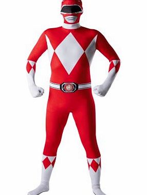 Rubies Fancy Dress Power Rangers 2nd Skin Costume