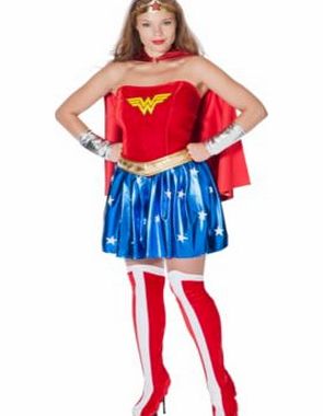 Rubies Fancy Dress Wonder Woman Costume - Size 12-14