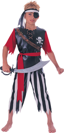 Pirate King Costume (Small)