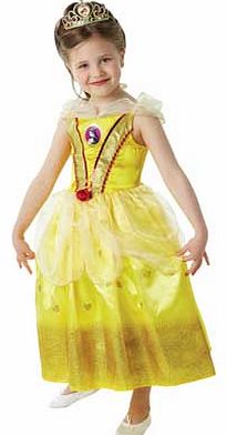 Rubies Glitter Belle Dress Up Outfit - 5-6 Years