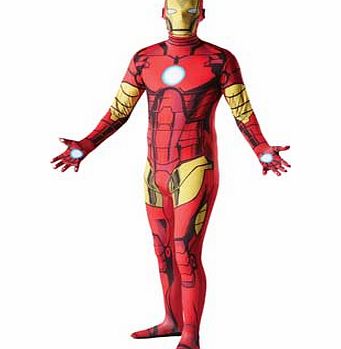 Rubies Masquerade Rubies Iron Man Second Skin Costume - XL