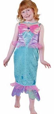 Rubies Royal Ariel Dress Up Outfit - 5-6 Years